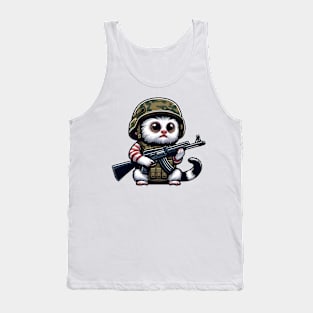 Tactical Marmoset Monkey Tank Top